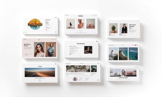 Designer and artist portfolio website examples