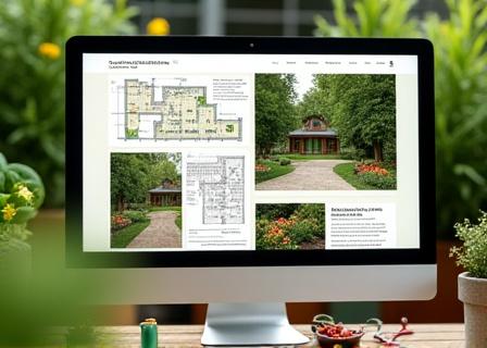 Landscape design portfolio with outdoor and garden projects